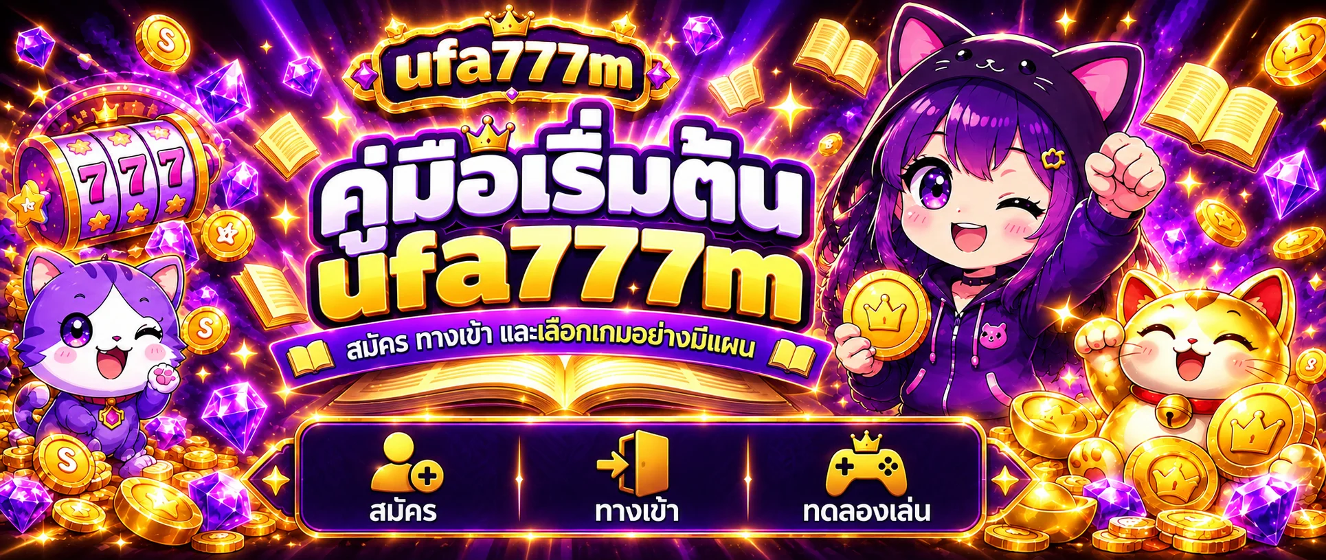ufa777m คู่มือเริ่มต้น สมัคร ทางเข้า และเลือกเกม
